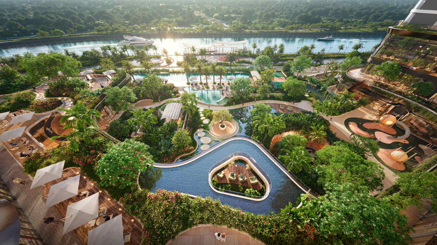Phối cảnh dự án Palm City