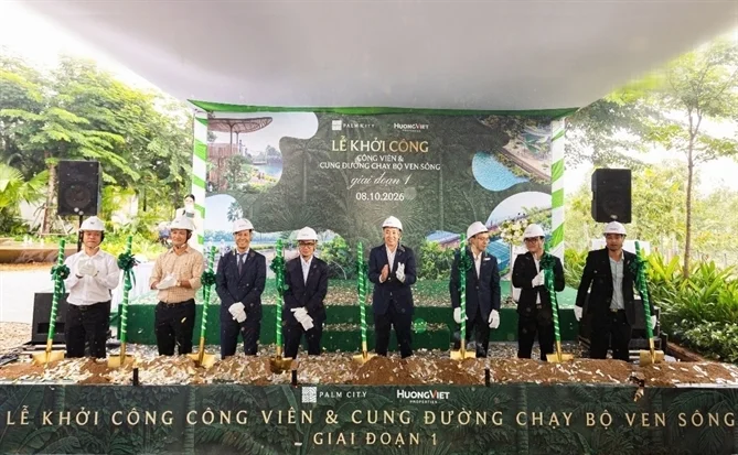 khởi công công viên ven sông Palm City
